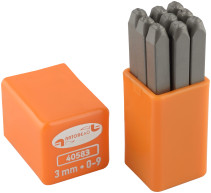 A set of digital stamps 3mm "Avtodor" (high hardness) 40583