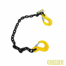 Sling hook-hook 1CC OCALIFT 9T 9m chain glazed chain T8 10x30 for tightening cargo