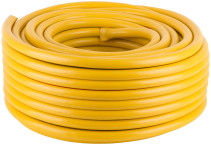 Three-layer reinforced irrigation hose, yellow 3/4" x 2.1 mm x 50 m