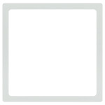 Frame for sockets and switches ERA Elegance 14-6001-01M decorative, matt white