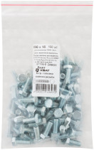 Болт 6-гранная головка (полная резьба) М6 х 16 100 шт DIN933 фасовка