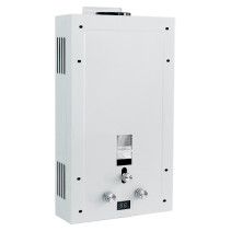 ГПВС-10, Газовый проточный водонагреватель ТЕПЛОКС (основа без стеклянной панели), 20 кВт, расход 10 л/мин., цвет корпуса белый