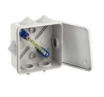 KUPR ERA Potential Equalization Box-100-100-50 grey 100x100x50mm, 6x9. 8 tire groups IP55