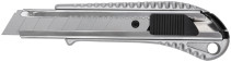 Technical knife "Classic" 18 mm, reinforced, metal. housing, rubber insert