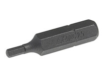 Бита HEX H2.5х30мм 1/4" DR 6-ти гранная JTC