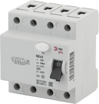 УЗО ЭРА PRO NO-902-135 ВД63 4Р 63А 30мА