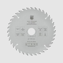 Диск пильный по дереву и ДСП, оптимальный рез (200x30/25.4/20/16x36z, 2.8/2.0 мм, ATB 15°, атака 17°) BERGER BG1651