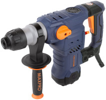 MAX-PRO Disassembly drill 1500 W; 0-850 rpm; 5.5 J; 3 modes; D/W/M-42/32/13; 5.2 kg; SDS-PLUS; anti-vibration handle; rubber inserts;