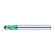 Spherical milling cutter D2x5x50x6 Z3 TiSiN-nano