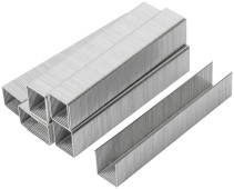 Stapler staples, hardened 11.3 mm x 0.7 mm, (narrow type 53) 14 mm, 1000 pcs.