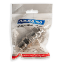 Fitting mom with male thread 1/2M, nickel-plated steel, pack. 1 pc.