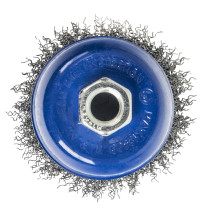 Bowl-shaped soft PRACTICE Cord Brush 75 mm M14 (1 pc.) blister (032-430)