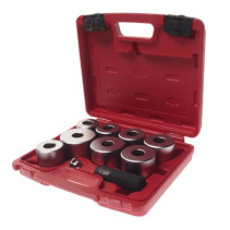 A set of mandrels for mounting dust covers, ball bearings and JTC tips
