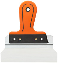 Шпатель фасадный, нержавеющая сталь, 2К-ручка, 150 мм