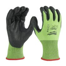 Protective gloves Hi-Vis Cut level (Hi-Vis Cut Level) 5/E, XXL/11