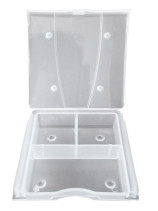 Органайзер (3 отделения) 3,5" (90х88х20 мм)