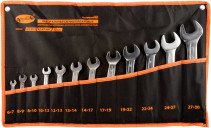 Набор рожковых ключей АвтоDело PRO 12шт.(6-30мм; сумка) 37012