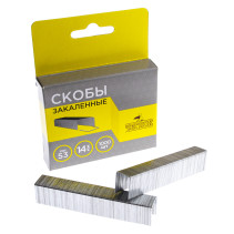 Скобы для степлера, тип 53, 14 мм, закаленные, ЧЕГЛОК (50/200)
