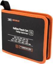 Set of holes 15 pcs.3.0-25.0mm (in a bag) (Avtodor) (40415)