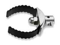 Зубчатый вильчатый скребок с муфтой 22 мм / диаметр насадки 76 мм