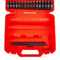 Набор инструмента ER-86739, оправок для монтажа подшипников, втулок, сальников, 51пр.(18-65мм с шагом 1мм, 75мм) ЭВРИКА /1/1