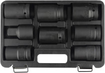 Набор головок ударных 1" (8пр.; L=80mm; для УКМ; кейс) АвтоDело (40328)