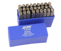 Letter stamps Latin 6 mm JTC