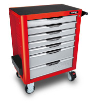 Tool trolley 7 boxes red, Pro-Plus series TOPTUL TCAM0702