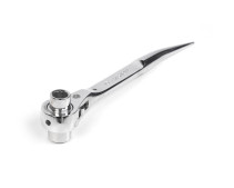 Ключ коликовый торцевой трещоточный 10х12 хром HORTZ