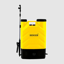 Опрыскиватель садовый аккумуляторный 16л с 3 насадками BERGER BG1992