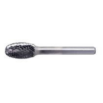 Carbide oval borehole type E d10 double notch