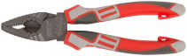 Плоскогубцы комбинированные "Эталон", CrV сталь, ребра жесткости на губках, тефлоновое покрытие, 3К прорезиненные ручки 180 мм