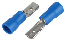 Разъем плоский ЭРА NO-225-39 РпИп 2-5-0.8 изолированный «вилка» упаковка 10 шт