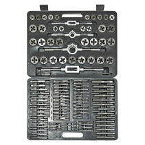 Набор метчиков и плашек ER-01101:метрический 110пр. ЭВРИКА /1