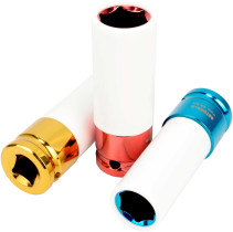 Головка ударная колёсная *17 (DR1/2";L-85mm с пласт.защитой) АвтоDело PRO 39227