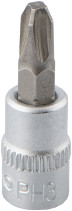 Головка со вставкой крест PH3 (1/4";L=38mm) АвтоDело (39205)