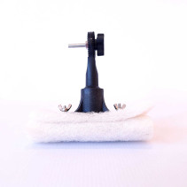 Вставка в угловой адаптер с белым абразивным падом