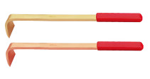 L-shaped scraper with rubberized handle 48x300 BeCu alloy 209-1002
