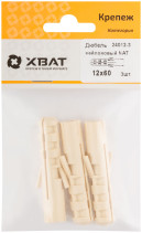 NAT nylon dowel 12 x 60 (packing 3 pcs.)