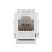 Механизм розетки компьютерной RJ-45, кат.5е, UTP модуль (8 контактов)