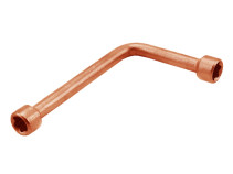 Socket wrench curved 14 copper plating SITOMO