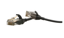 PC-LPT-UTP-RJ45-RJ45-C6-3M-LSZH-BK Patch Cord U/UTP, Category 6 (100% Fluke Component Tested), 28AWG, LSZH, 3M, Black