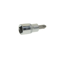 Nozzle insert with bit Pozidrive PZ4 ER-94702 1/2 22mm L=60mm EUREKA /1/20