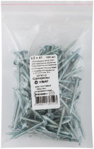 Self-tapping screws for sheet plates, pointed 4.2 x 41 (packing 100 pcs)