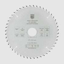 Диск пильный по дереву и ДСП, чистый рез (200x32/30/25.4/20x48z, 2.8/2.0 мм, ATB 12°, атака 14°) BERGER BG1663