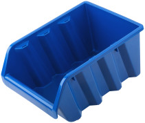 Plastic mounting tray 245x170x125 mm blue