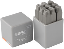 A set of 8mm digital stamps (steel) BERIL