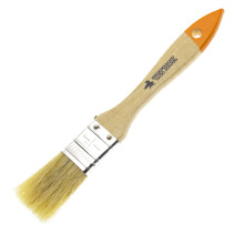 Flat brush "Amateur", 25 x 9mm, in/in 38mm, natural.bristles, Cheglock (12/1200)