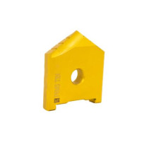 Perovoe drill (plate) 45 P6M5K5(M35) for metal TiN 2000-1228 GOST 25526-82 "Russian Tool" (RI)