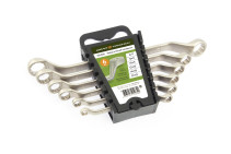 Набор ключей накидных 6 шт.(6×7; 8×9; 10×11; 12×13; 14×15; 17×19 мм) пластик. холдер